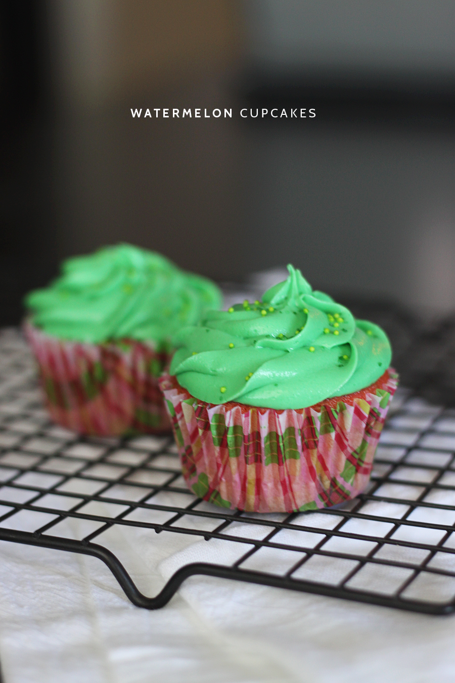 Watermelon Cupcakes